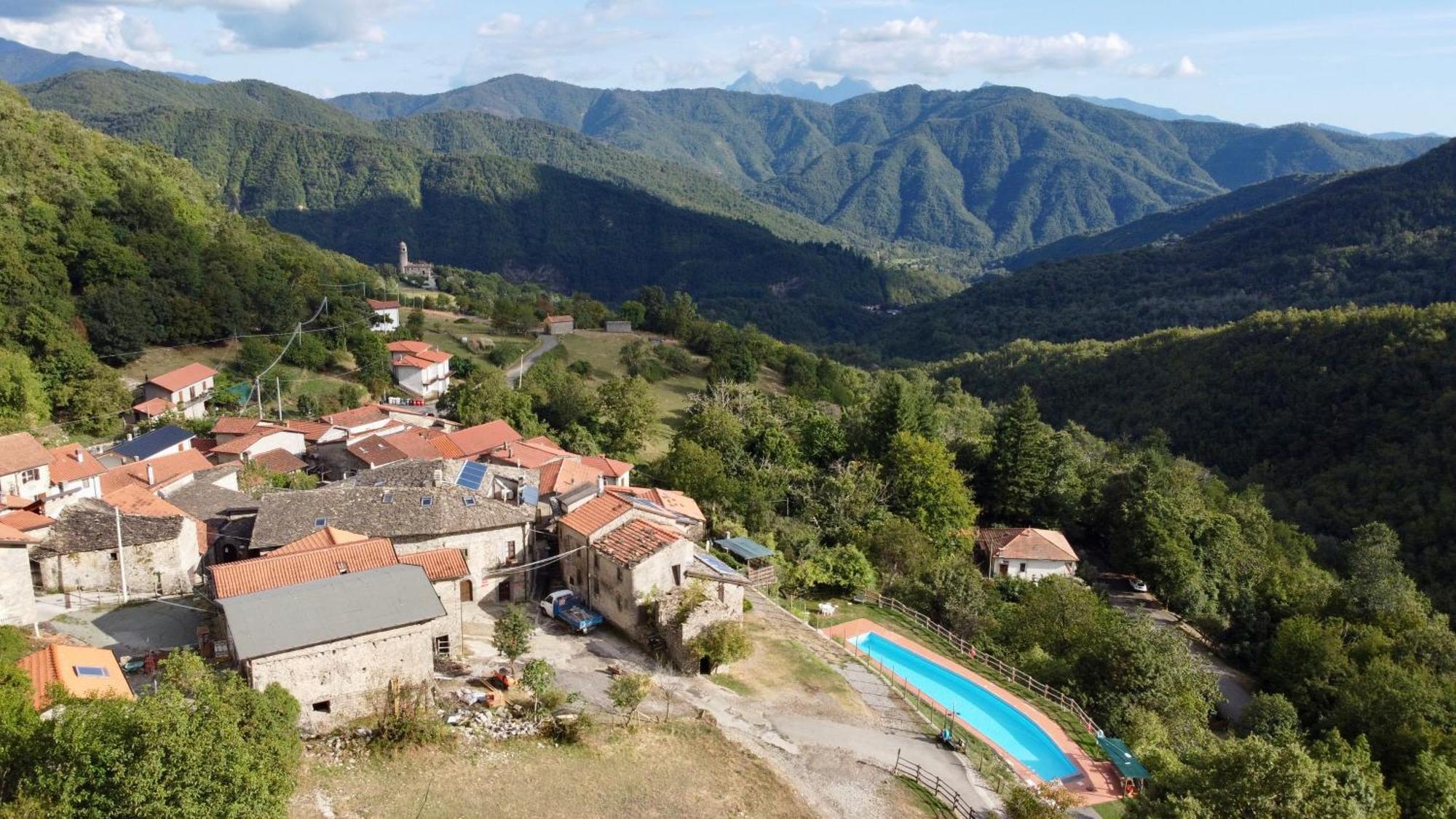 Agriturismo Montagna Verde Apella Licciana Nardi 外观 照片